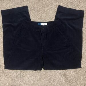 Old Navy | Navy Wide Leg Corduroy Pants | Size 4